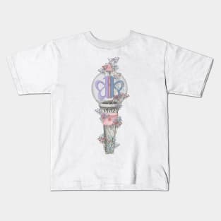 Viviz Floral Lightstick kpop Kids T-Shirt